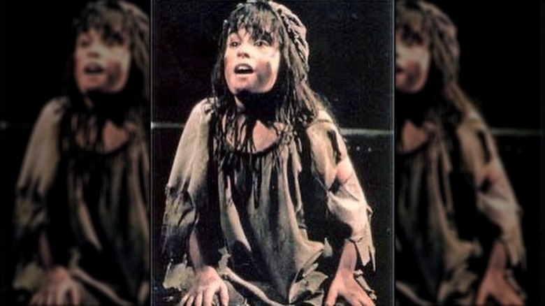 Lacey Chabert performing in Les Miserables