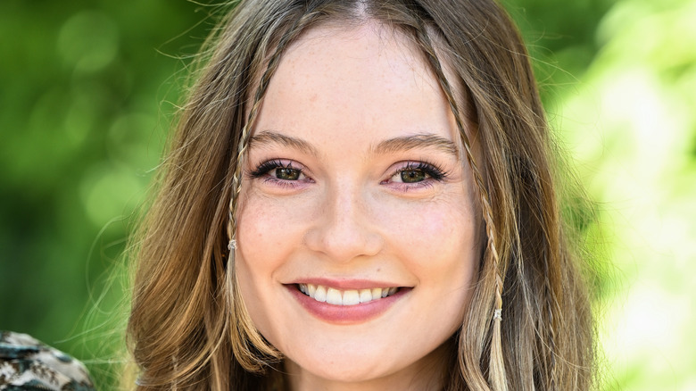 Hannah Dodd at the Chelsea Flower Show