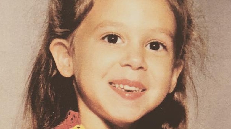 A young Haylie Duff smiling