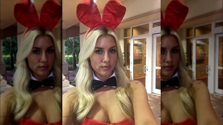 Heather Rae Young as a Playboy bunny