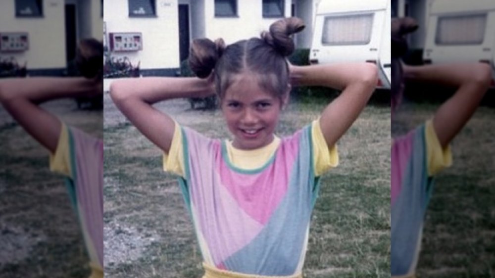 Heidi Klum as a kid