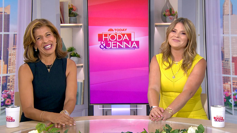 Hoda Kotb and Jenna Bush Hager on the Hoda & Jenna Show