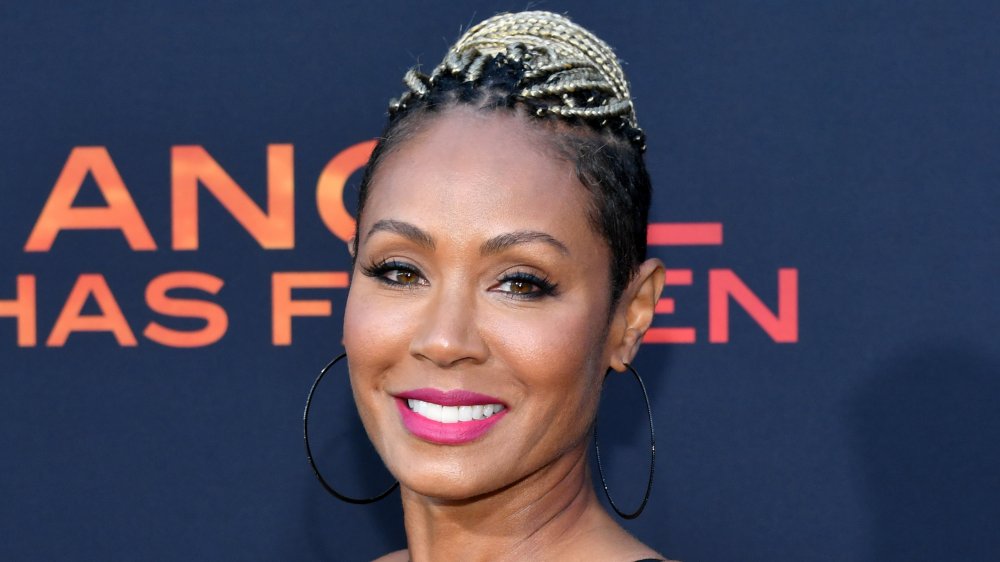 Jada Pinkett Smith at the Angeles Has Fallen premiere in 2019