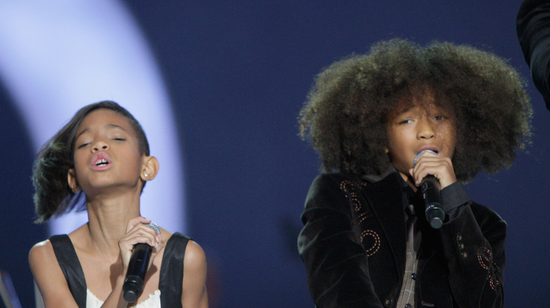 Willow Smith singing and Jaden Smith rapping