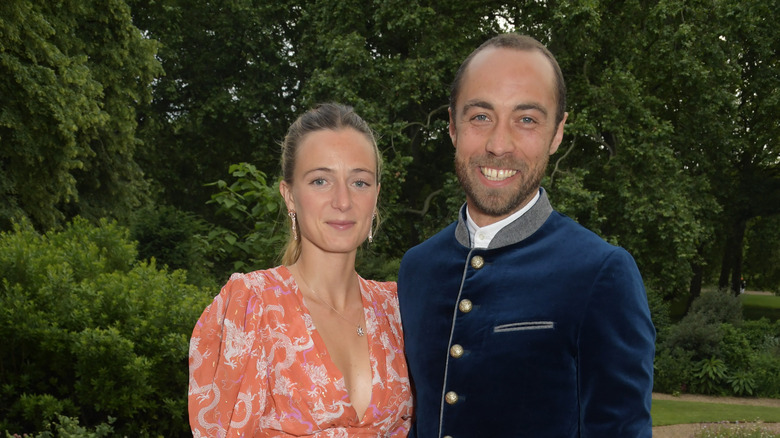 Alizee Thevent and James Middleton