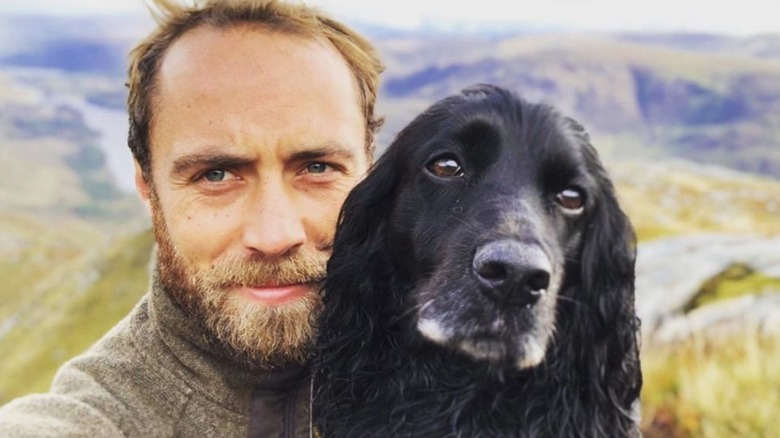 James Middleton in selfie with Ella