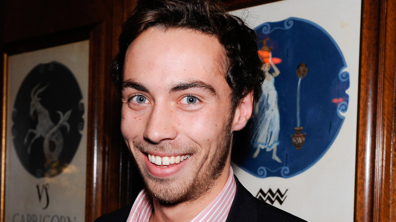 James Middleton smiling