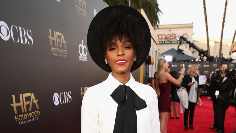 Janelle Monáe on the red carpet in 2014