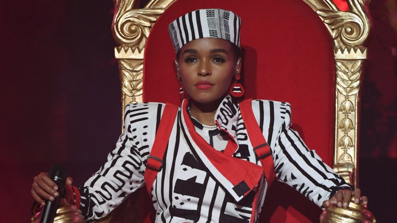 Janelle Monáe performing Dirty Computer in 2018