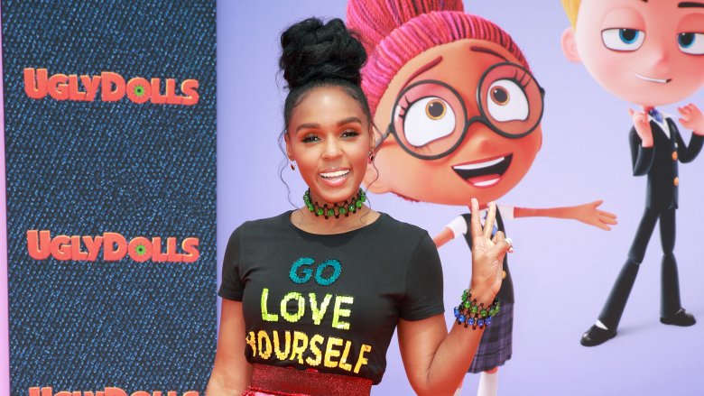 Janelle Monáe at the Uglydolls premier 