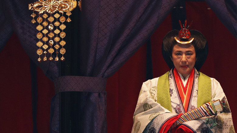 Empress Masako at ceremony 