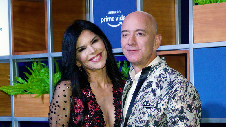 Jeff Bezos and Lauren Sánchez