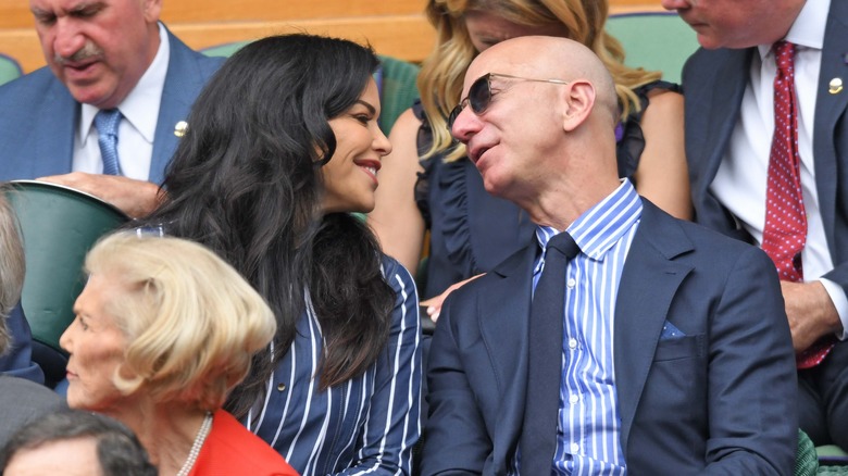 Lauren Sánchez and Jeff Bezos