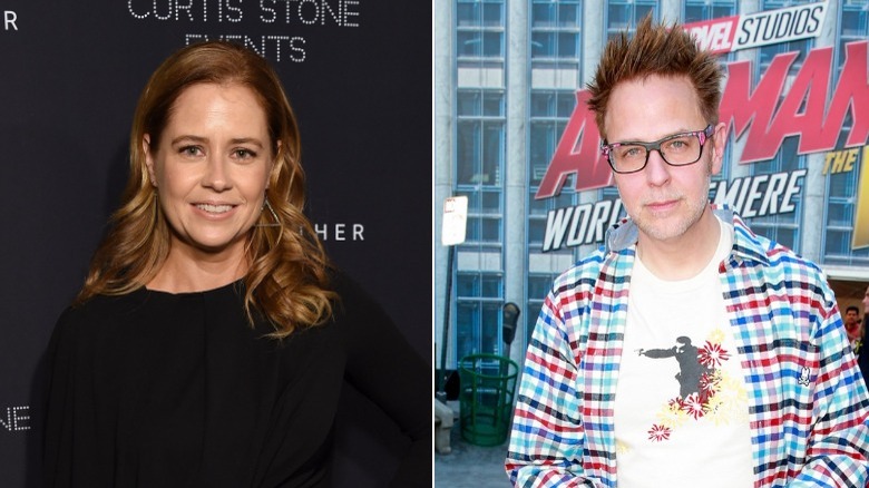 Jenna Fischer and James Gunn