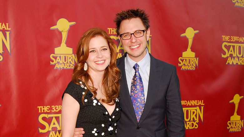 Jenna Fischer and James Gunn