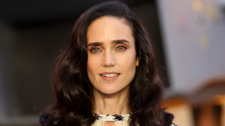 Jennifer Connelly smiling on red carpet