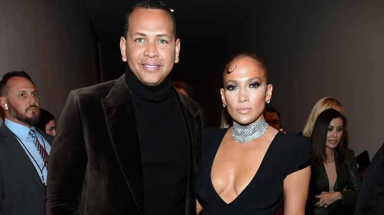 Alex Rodriguez and Jennifer Lopez