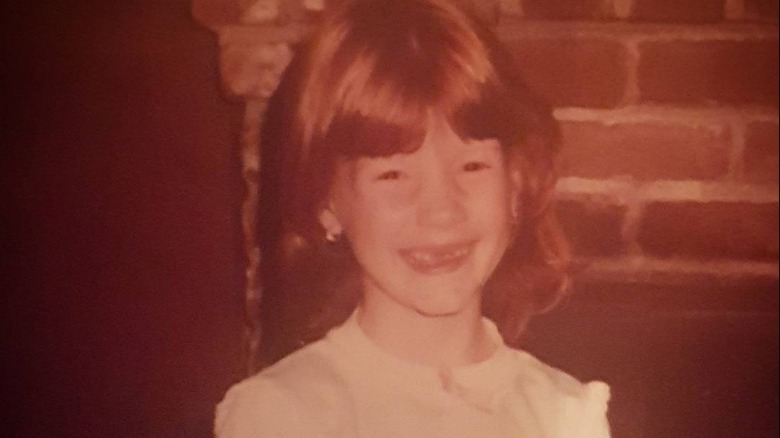 Jessica Chastain as a child