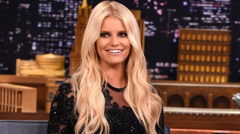 Jessica Simpson smiling