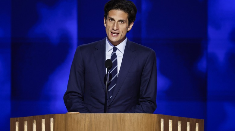 Jack Schlossberg speaking at the DNC