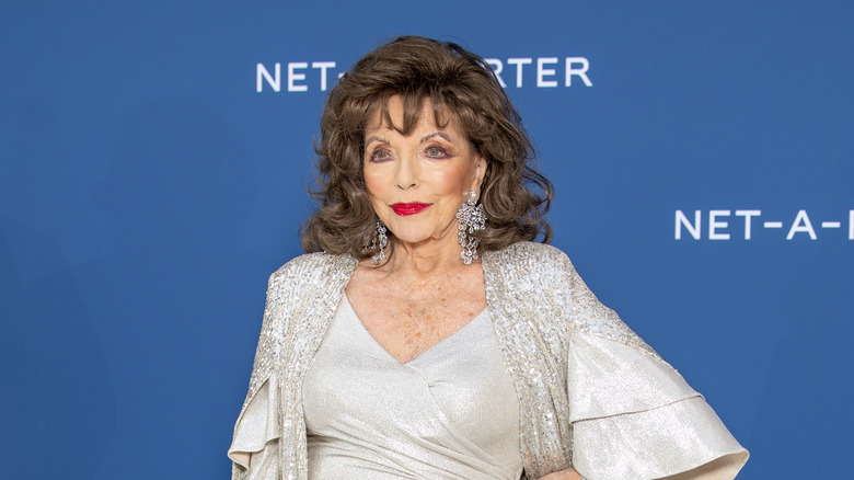 Joan Collins at 2023 party