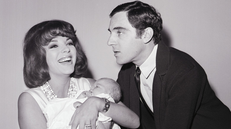 Joan Collins and Anthony Newley