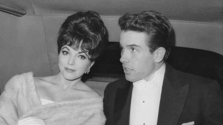 Joan Collins and Warren Beatty