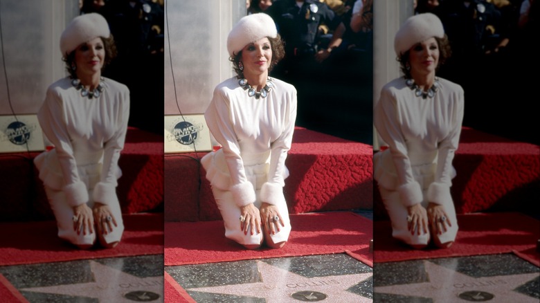 Joan Collins Walk of Fame