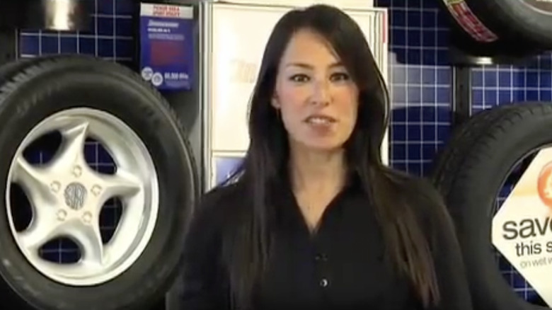 Joanna Gaines in a tire commercial