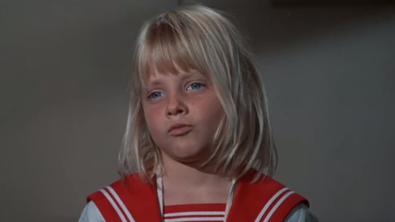 Jodie Foster as a child acting on a TV show