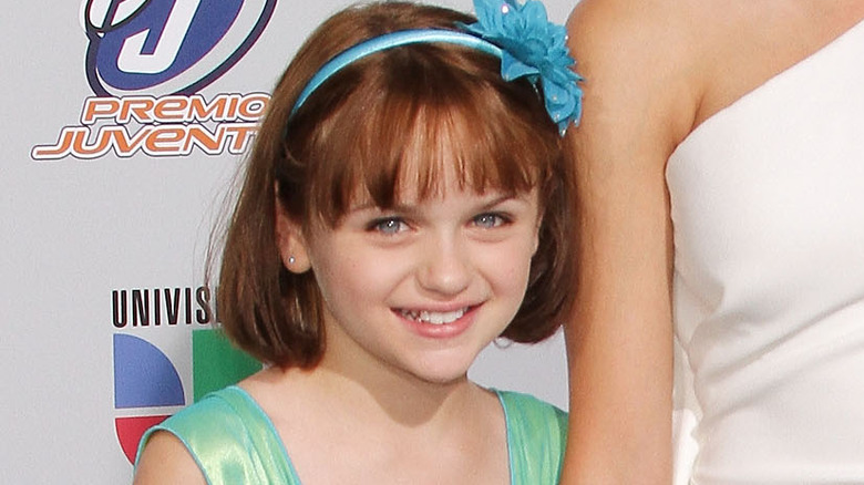 Joey King as a kid