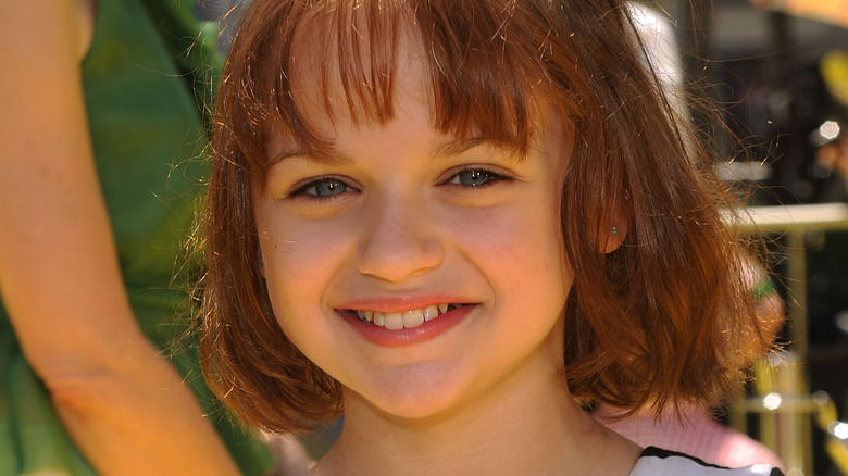 Joey King as a kid