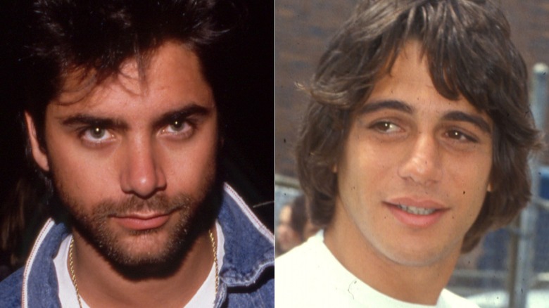 A split image of John Stamos and Tony Danza