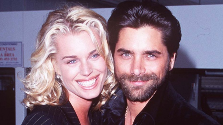 Rebecca Romijn and a bearded John Stamos