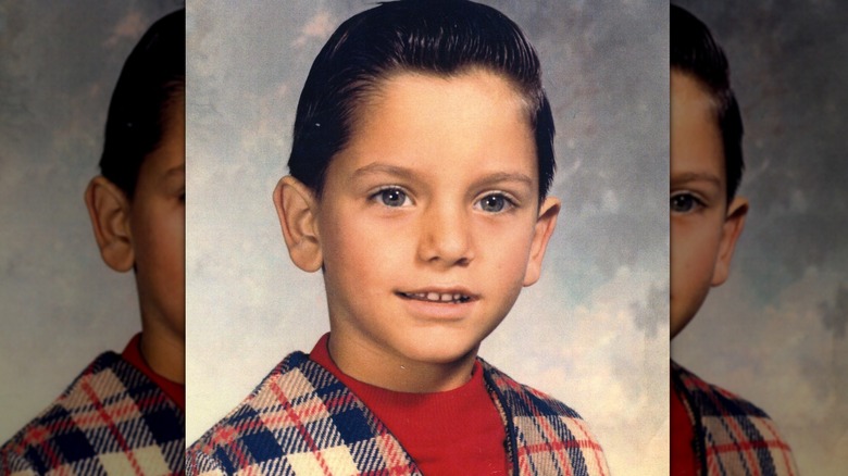 A young John Stamos in a school photo