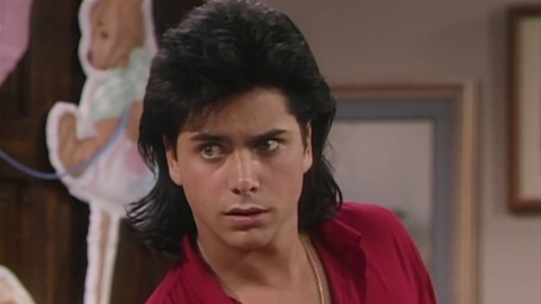 John Stamos in Full House with mullet
