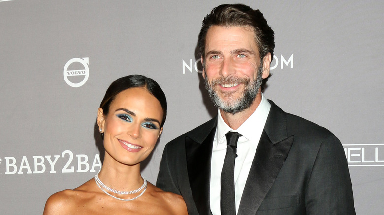 Jordana Brewster and Andrew Form