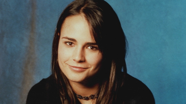 Jordana Brewster as a teen