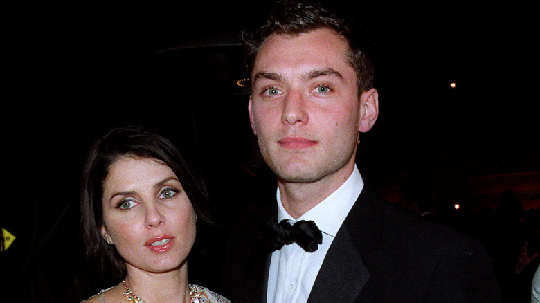 Jude Law with ex-wife Sadie Frost