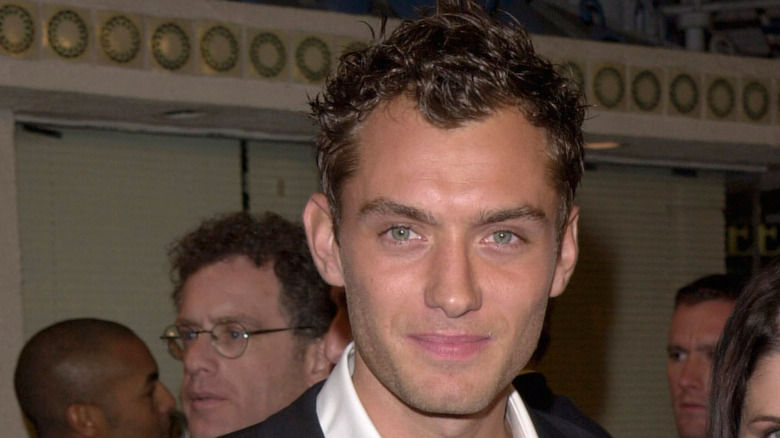 Jude Law attending an event