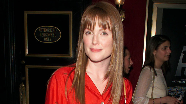 Julianne Moore with bangs