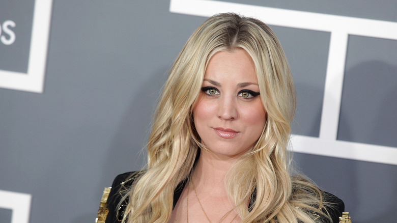 Kaley Cuoco attends grammy awards