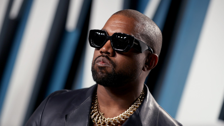 Kanye West wearing sunglasses, 2020 