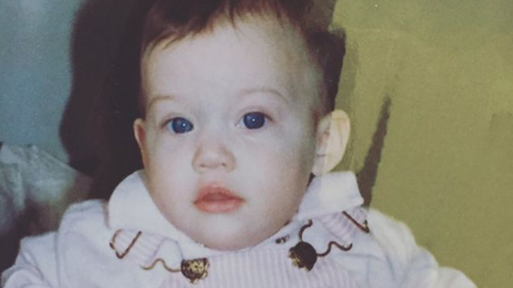 Kat Dennings as a baby