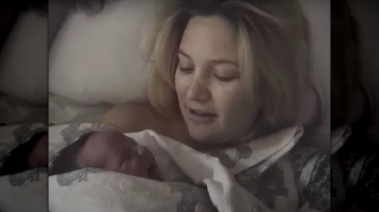 Kate Hudson with baby Ryder Robinson