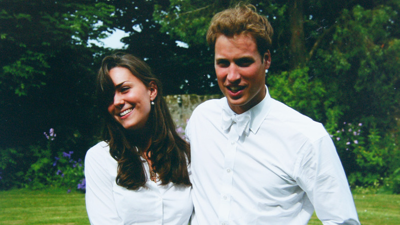 Princess Catherine and Prince William at graduation
