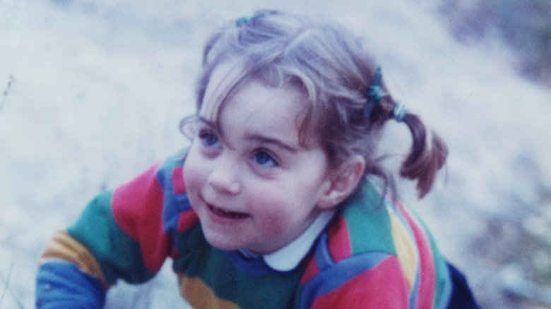 Princess Catherine as a preschooler