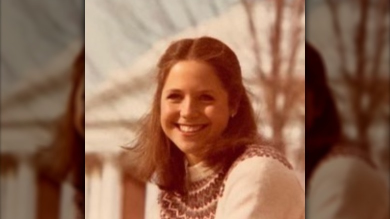 Katie Couric as a young adult