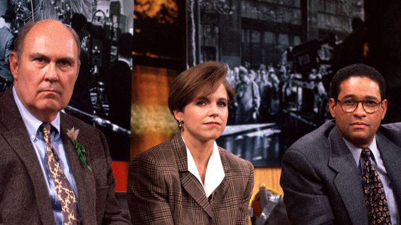 Katie Couric, co-anchors on "Today"