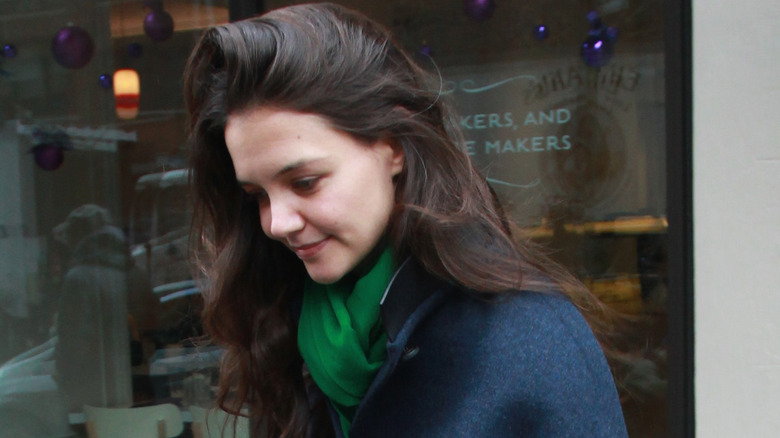 Katie Holmes taking a stroll in New York